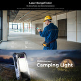 India Gadgets - Oukitel WP100 5G Rugged Mobile Phone: Laser Rangefinder: 12Gb + 512Gb: 6.80" FHD+ Display: 200MP + 20MP Night Vison Camera: Large 33000mAh Battery: 1200 Lumens Camping Light