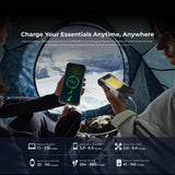 India Gadgets - Oukitel WP100 5G Rugged Mobile Phone: Laser Rangefinder: 12Gb + 512Gb: 6.80" FHD+ Display: 200MP + 20MP Night Vison Camera: Large 33000mAh Battery: 1200 Lumens Camping Light