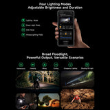 India Gadgets - Ulefone Armor 33 Rugged Android Mobile Phone: 12Gb + 512Gb: 50MP + 64MP Night Vision Camera: 6.95" FHD+ Display: 25500mAh Battery with 66W Fast Charging + OTG Reverse Charging: 1100 Lumens Camping Light