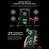 India Gadgets - Ulefone Armor 33 Pro 5G Rugged Android Mobile Phone: 16Gb + 512Gb: 50MP + 64MP Night Vision Camera: 6.95" FHD+ + 3.4" Rear Display: 25500mAh Battery with 66W Fast Charging + OTG Reverse Charging: Waterproof IP68 Smartphone