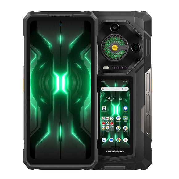 India Gadgets - Ulefone Armor 33 Pro 5G Rugged Android Mobile Phone: 16Gb + 512Gb: 50MP + 64MP Night Vision Camera: 6.95