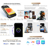 India Gadgets - Blackview XPLORE 2 5G Rugged Phone: 16Gb + 1Tb: 6.73" FHD+ AMOLED Display: 50MP + 20MP Night Vison Camera: Large 20000mAh Battery: 400+ Lumens Camping Light: IR Blaster Remote Control
