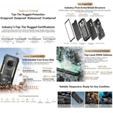 India Gadgets - Blackview XPLORE 2 5G Rugged Phone: 16Gb + 1Tb: 6.73" FHD+ AMOLED Display: 50MP + 20MP Night Vison Camera: Large 20000mAh Battery: 400+ Lumens Camping Light: IR Blaster Remote Control
