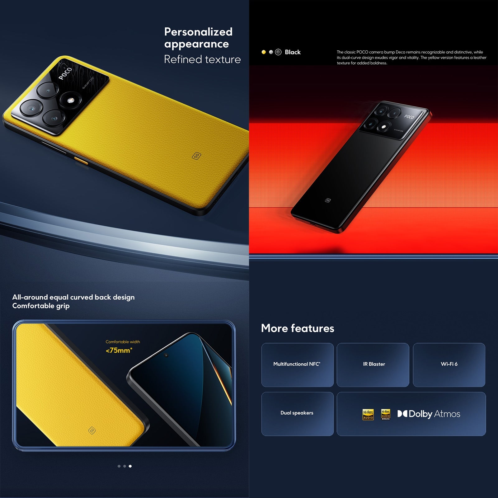 India Gadgets - Xiaomi POCO X6 Pro 5G Android Mobile Phone: 12Gb +