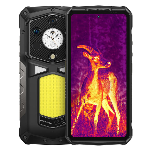 India Gadgets - Ulefone Armor 29 Pro Thermal Version 5G Rugged Android Mobile Phone: 16Gb + 512Gb: 50MP + 64MP Night Vision Camera: 6.67
