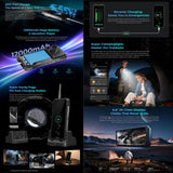 India Gadgets - Hotwav Hyper 8 Pro 5G Rugged Mobile Phone: 12Gb + 512Gb: 108MP + 20MP Night Vision Camera: 6.8" FHD+ IPS Display: 125dB Loudspeaker: Large 12000mAh Battery: Waterproof IP68 Smartphone