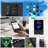 India Gadgets - Unihertz Titan 2 5G QWERTY Keyboard Android Mobile Phone: 12Gb + 512Gb: 50MP Camera: 4.5" HD+ Display: 5050mAh Battery with 33W Fast Charging