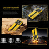 India Gadgets - Oukitel WP60 Rugged Mobile Phone: 8Gb + 256Gb: 108MP + 8MP Night Vision Camera: 7.2" HD+ IPS Display: Large 10000mAh Battery: Waterproof IP68 Smartphone