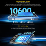 Ulefone Armor 27T+ Rugged Android Mobile Phone: 12Gb + 256Gb: 50MP + 64MP Night Vision Camera + Thermal Camera: 6.78" FHD+ Display: Large 10600mAh Battery with 33W Fast Charging + Wireless Charging: IR Blaster