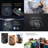 Ulefone Armor 27T+ Rugged Android Mobile Phone: 12Gb + 256Gb: 50MP + 64MP Night Vision Camera + Thermal Camera: 6.78" FHD+ Display: Large 10600mAh Battery with 33W Fast Charging + Wireless Charging: IR Blaster
