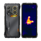 Blackview Oscal Pilot 6 rugged phone with thermal camera - front and back view