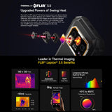 India Gadgets - Ulefone Armor 27T Pro+ 5G Rugged Android Mobile Phone: 12Gb + 256Gb: 50MP + 64MP Night Vision Camera + Thermal Camera: 6.78" FHD+ Display: Large 10600mAh Battery with 33W Fast Charging + Wireless Charging: IR Blaster