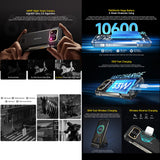 India Gadgets - Ulefone Armor 27T Pro+ 5G Rugged Android Mobile Phone: 12Gb + 256Gb: 50MP + 64MP Night Vision Camera + Thermal Camera: 6.78" FHD+ Display: Large 10600mAh Battery with 33W Fast Charging + Wireless Charging: IR Blaster