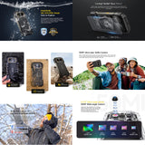 India Gadgets - Ulefone Armor 27T Pro+ 5G Rugged Android Mobile Phone: 12Gb + 256Gb: 50MP + 64MP Night Vision Camera + Thermal Camera: 6.78" FHD+ Display: Large 10600mAh Battery with 33W Fast Charging + Wireless Charging: IR Blaster