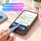 Unihertz Titan 2 Elite - Scroll Assistant, swipe on the keyboard to scroll