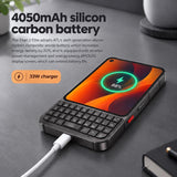 Unihertz Titan 2 Elite - 4050mAh silicon carbon battery with 33W fast charging