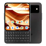 Unihertz Titan 2 Elite 5G QWERTY keyboard phone in black - front and back view