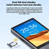 India Gadgets - Qin F25 Keypad Android Smartphone: 6Gb + 128Gb: 3.54 Inch IPS Capacitive Touchscreen Display: 2MP Front + 8MP Back Camera: Supports Video Calls: IR Remote Control: 2700mAh Battery