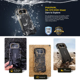 India Gadgets - Ulefone Armor 27 Pro 5G Rugged Android Mobile Phone: 12Gb + 256Gb: 50MP + 64MP Night Vision Camera: 6.78" FHD+ Display: Large 10600mAh Battery with 33W Fast Charging + Wireless Charging: IR Blaster