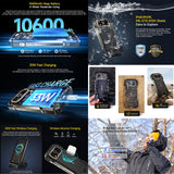 India Gadgets - Ulefone Armor 27T Pro 5G Rugged Android Mobile Phone: 12Gb + 256Gb: 50MP + 64MP Night Vision Camera + Thermal Camera: 6.78" FHD+ Display: Large 10600mAh Battery with 33W Fast Charging + Wireless Charging: IR Blaster