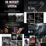 Ulefone Armor 25T Rugged Android Mobile Phone: 6Gb + 256Gb: 50MP + 64MP Night Vision Camera + Thermal Camera: 6.78" FHD+ Display: Large 6500mAh Battery with 33W Fast Charging: IR Blaster: Waterproof Smartphone