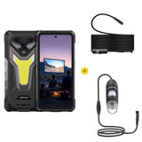 India Gadgets - Ulefone Armor 34 Pro 5G Rugged Phone: 16Gb + 512Gb: 6.95" FHD+ Display: 150 Lumens DLP Projector: 50MP + 64MP Night Vison Camera: Large 25500mAh Battery: 1100 Lumens Camping Light: IR Blaster Remote Control