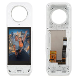 India Gadgets - Insta360 X5 Original LCD Screen Digitizer Full Assembly with Frame (White) for Repair / Replacement