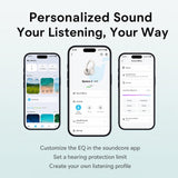 India Gadgets - Anker Soundcore Space 2 Over-Ear Active Noise Cancelling Bluetooth 6.1 Headphones for Comfortable All-Day Wear: Foldable Design: Built-in White Noise