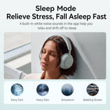 India Gadgets - Anker Soundcore Space 2 Over-Ear Active Noise Cancelling Bluetooth 6.1 Headphones for Comfortable All-Day Wear: Foldable Design: Built-in White Noise