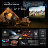 Ulefone Armor Pad 5 Ultra Rugged 5G Mobile Phone Tablet: 200 Lumens Projector: 11" FHD+: 12Gb + 512Gb: 64MP Camera + 64MP Nightvision Camera: Large 24200mAh Battery with 120W Super Fast Charging: Camping Light + Warning Light: IR Blaster Remote Control