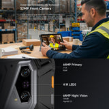 Ulefone Armor Pad 5 Pro Rugged 5G Mobile Phone Tablet: 11" FHD+: 12Gb + 512Gb: 64MP Camera + 64MP Nightvision Camera: Large 24200mAh Battery with 120W Super Fast Charging: Camping Light + Warning Light: IR Blaster Remote Control