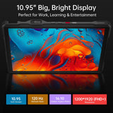 Unihertz 8849 Tank Pad Ultra Rugged 5G Mobile Phone Tablet: 260 Lumens DLP Projector: 10.95" FHD+: 16Gb + 512Gb: 50MP Camera + 64MP Nightvision Camera: Large 23400mAh Battery with 66W Fast Charging: Camping Light: IR Blaster Remote Control