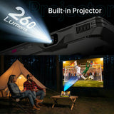 Unihertz 8849 Tank Pad Ultra Rugged 5G Mobile Phone Tablet: 260 Lumens DLP Projector: 10.95" FHD+: 16Gb + 512Gb: 50MP Camera + 64MP Nightvision Camera: Large 23400mAh Battery with 66W Fast Charging: Camping Light: IR Blaster Remote Control