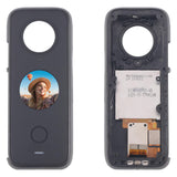 Insta360 ONE X2 Original Disassembled LCD Screen and Digitizer Full Assembly with Middle Frame - front view