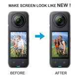Insta360 X3 Original Disassembled LCD Screen and Digitizer Full Assembly with Frame - detail view 7
