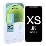 iPhone XS JK Incell LCD Screen (Black) - JK box with screen front view
