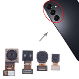 Samsung Galaxy A16 SM-A165F original camera set (macro + wide + main camera + front camera) - installation position in the phone