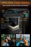 India Gadgets - Oukitel WP15 5G Rugged Android 11 Mobile Phone: 8Gb + 128Gb: 48MP Camera: 6.52" HD+ Display: Massive 15600mAh Battery: Waterproof IP68 Smartphone - India Gadgetz