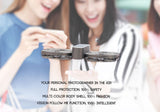 Simtoo Moment Indoor Outdoor Air-Selfie Drone: Foldable: 13MP Camera 4K Video: GPS: App Control: Follow Me Mode - India Gadgetz