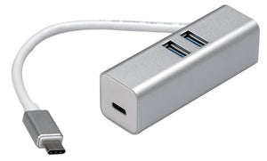 2 Port Type C USB 3.0 Charging / Data Transfer Hub For PC - MacBook - Laptop: 5Gbps Speed - India Gadgetz