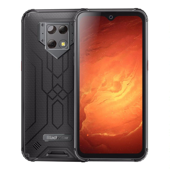 India Gadgets - Blackview BV9800 Pro Global 1st Mobile Phone with FLIR Thermal Imaging: 6.3 Inch FHD IPS Screen: 6Gb + 128Gb: 48MP Camera: 6580mAh Battery: Rugged IP68 & IP69K Waterproof - India Gadgetz