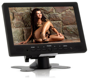 7 Inch Touchscreen LCD Monitor For PC, Car, POS: 1080p Input, VGA HDMI AV: Remote Control - India Gadgetz