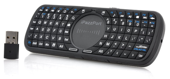 iPazzPort Wireless QWERTY Keyboard With Touchpad: Tablet, Android Media Box, Smart TV - India Gadgetz