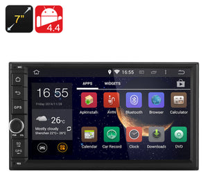 Touchscreen Car Android Media Player 7 Inch 2 Din: GPS Navigator: 3G Dongle Support - India Gadgetz