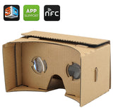 DIY 3D Google Cardboard VR Glasses: Mobile Phone Video Virtual Reality: NFC - India Gadgetz