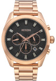 NEW: Limited Edition Nixon Bullet Chrono Crystal Rose Gold Gunmetal Men's Watch - India Gadgetz