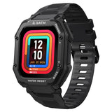 India Gadgets - KOSPET Rock Smartwatch: 1.69" Display: Heart Rate & Blood Oxygen Monitor: 20 Sports Modes: Remote Camera, Music Contorl: 350mAh Battery: 3ATM Waterproof - India Gadgetz