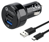 Tronsmart Dual Port USB Car Charger Adapter Qualcomm Quick Rapid Fast Charge 2.0: VoltIQ Technology - India Gadgetz