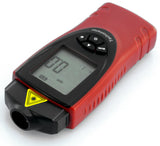 Digital Laser Tachometer RPS + RPM Meter Probe Tool: 0.02% Accuracy: 400mm Range - India Gadgetz