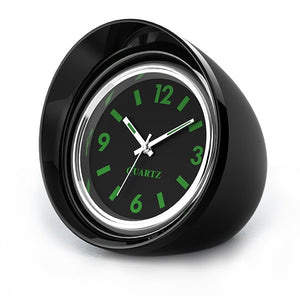 Car SUV Interior Dashboard Retro Quartz Clock: Automobile Interior Stick-On Watch - India Gadgetz